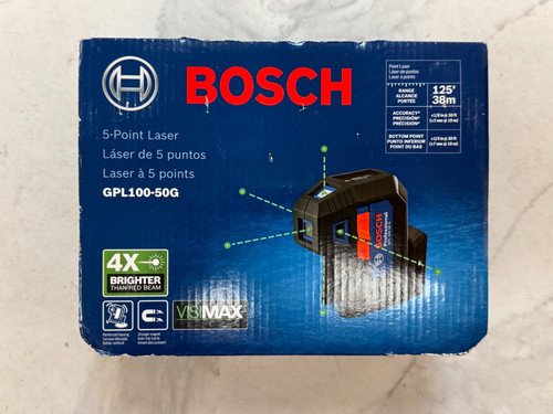 Bosch gpl100 50g 125 point - 5,