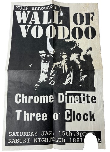 Vintage wall voodoo chrome - vintage, of