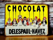 Plaque métal Delespaul Havez