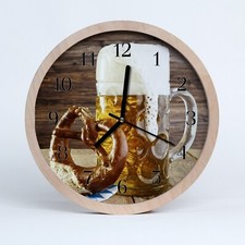 Tulup Horloge murale en bois