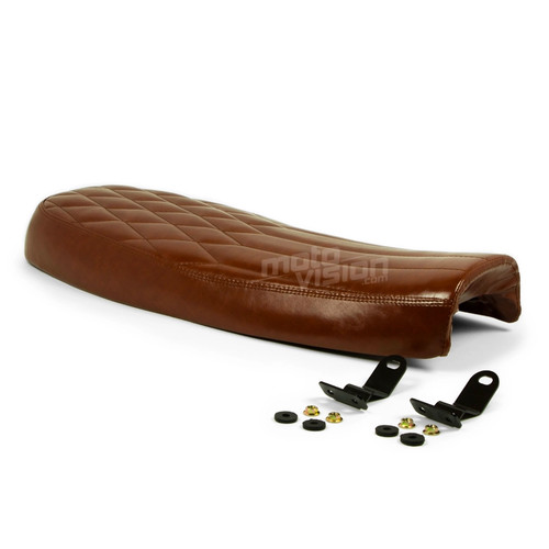 Selle brune café racer