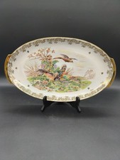 Plat de service ovale Limoges