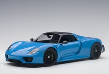 Porsche 918 Spyder 2013 Bleu