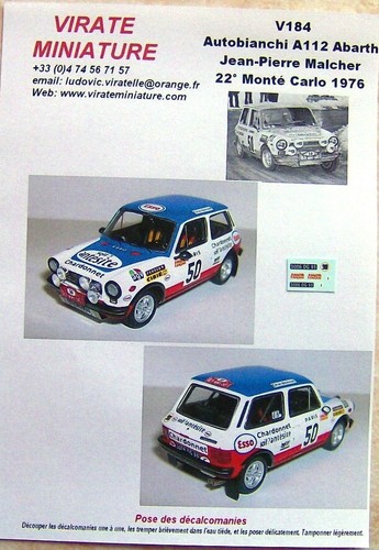 V184 autobianchi a112 - autobianchi,