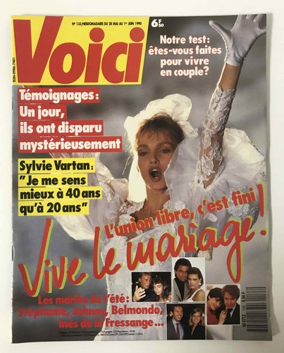 Voici 133 1990 - voici, sylvie