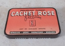 Ancienne boite métal CACHET