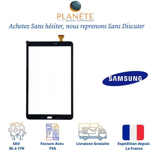 Vitre tactile noir pour - vitre,
