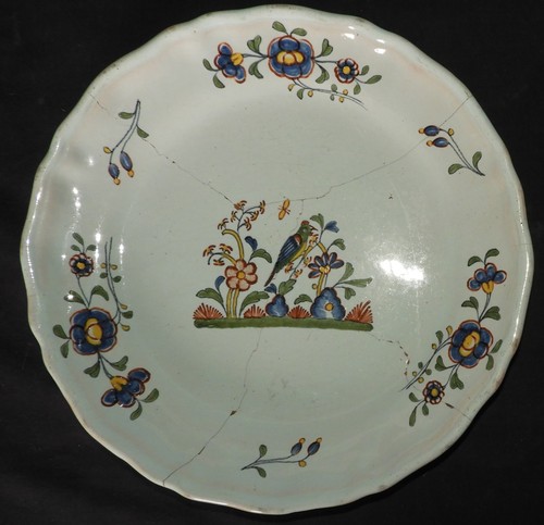 Assiette ancienne xixème - assiette,