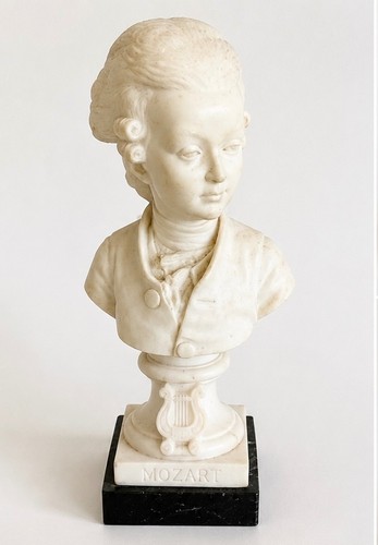 Buste ancien mozart en - ancien, de
