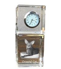 Oriental horloge en cristal