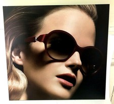 Panneau CARTIER pub Countertop or watch lunettes Paris glasses vintage Gr