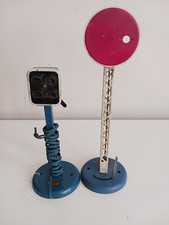 Jouet Ancien Meccano Paris Lot  Hornby Échelle O Signal Rouge Et 4 Feux