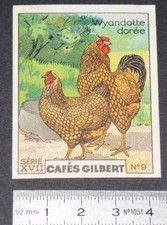 CHROMO 1936 CAFES GILBERT