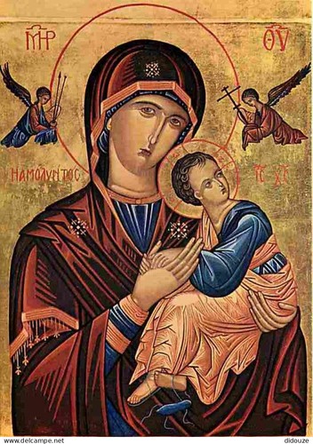 Postcard art religious - art,