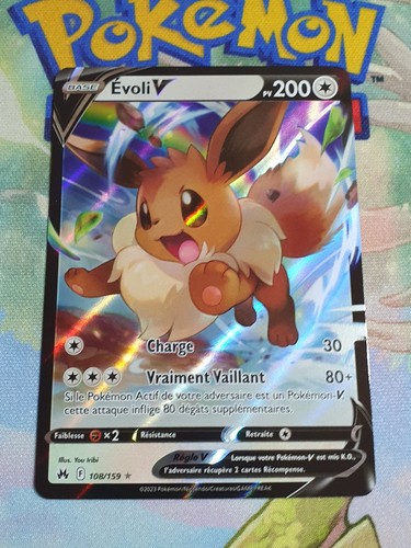 Carte pokemon evoli - evoli, 108