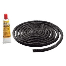 Kit de Joint Rond 11mm pour Poêle, Insert, Four (2M50 + Colle Haute Température)