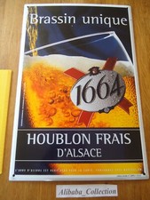 PLAQUE TOLE émaillée 1664