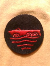 01857 patch de pilote d'engin enfibie