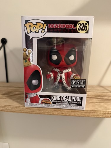 Funko pop marvel king deadpool - pop,