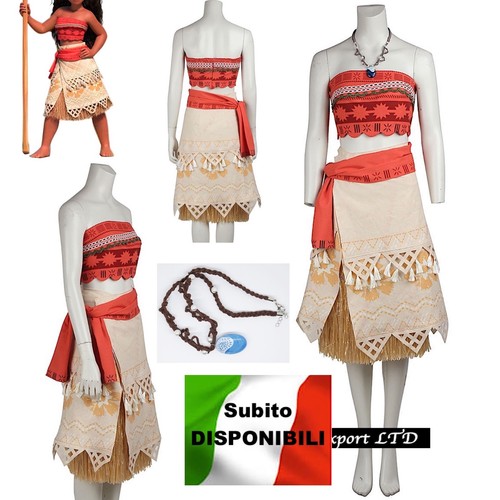 Vaiana robe carnaval femme - vaiana,