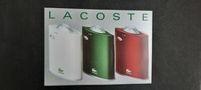 LACOSTE COLLECTOR Carte avec 3