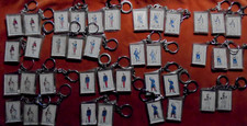 Porte-clés LOT X 39 Militaires BI-Centenaire Rattachements LORRAINE FRANCE NANCY