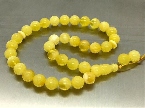 Ambre islamique perles de - 33,