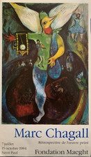 GRANDE AFFICHE MARC CHAGALL