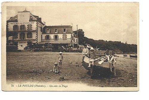 Pouldu un coin de - le,
