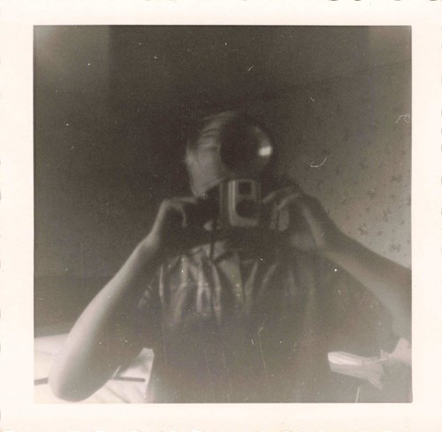 Ancienne photographie selfie - ancienne,