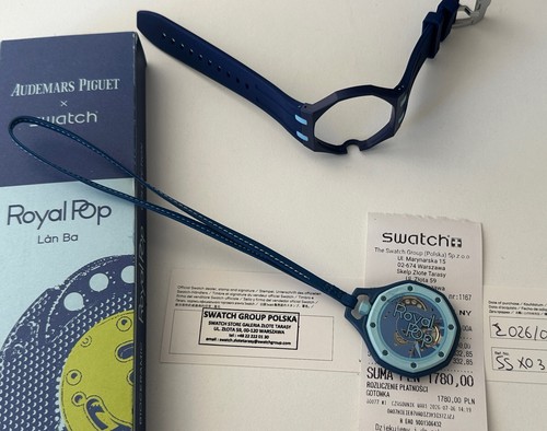 Swatch royal pop - royal,