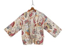 Veste Indienne Courte En Coton