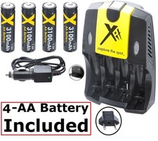 ULTRA 4AA BATTERY+DUAL CHARGER