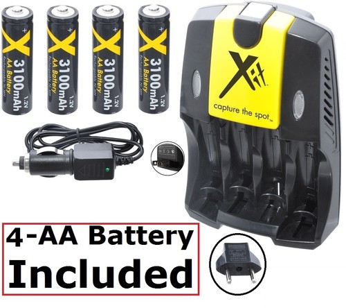 Ultra 4aa battery dual charger - 4aa,