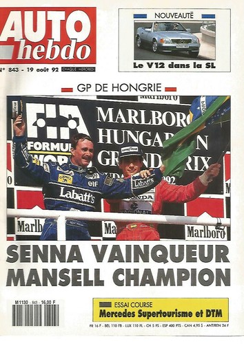 Auto hebdo 843 p hongrie - hebdo, n°843