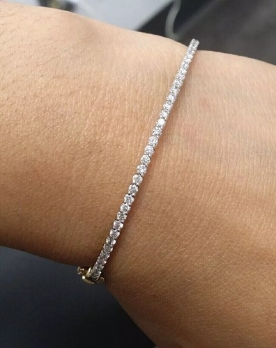 Bracelet tennis rond - , en