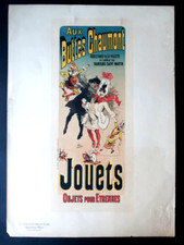 Cheret Les Maitres de l'Affiche #141 Jouets Aux Buttes Chaumont Etrennes 1898