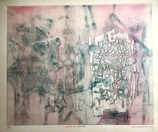 Tableau gravure eau forte