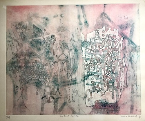 Tableau gravure eau forte