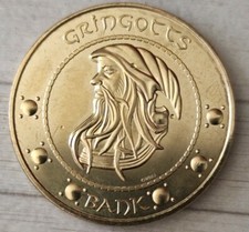 Jeton médaille Var gringotts bank galleon