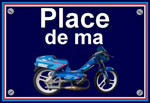 Plaque place de - ", ma