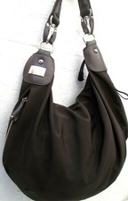 LE TANNEUR grand Sac à main  toile et cuir   Authentique  vintage 