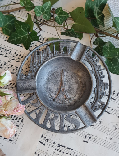 Ancien cendrier publicitaire - ancien,