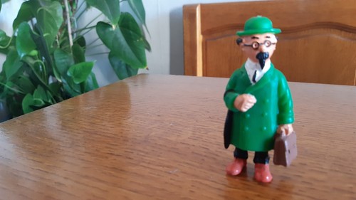 Tintin figurine tournesol - tintin,
