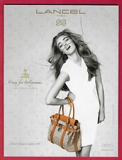 Publicité Papier - Sac "Daligramme" de Lancel de 2011