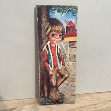 Tableau Dessin Môme Titi Parisien Moulin Rouge Type Poulbots Déco Chambre Enfant