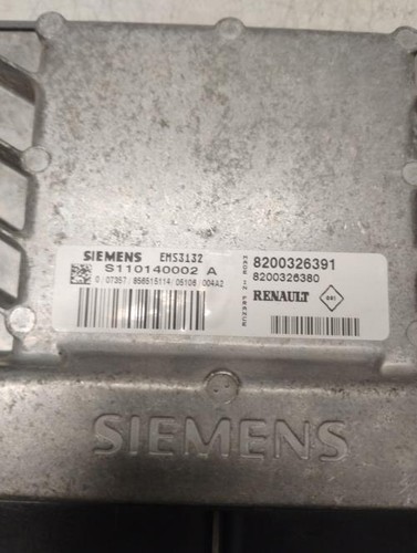 Calculateur moteur renault - moteur,