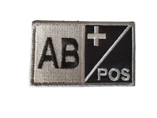 Grand patch Groupe sanguin AB+