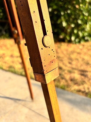 Ancien trepied bois - trepied,