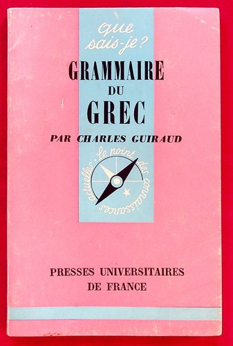 Grammaire grec que - grec,